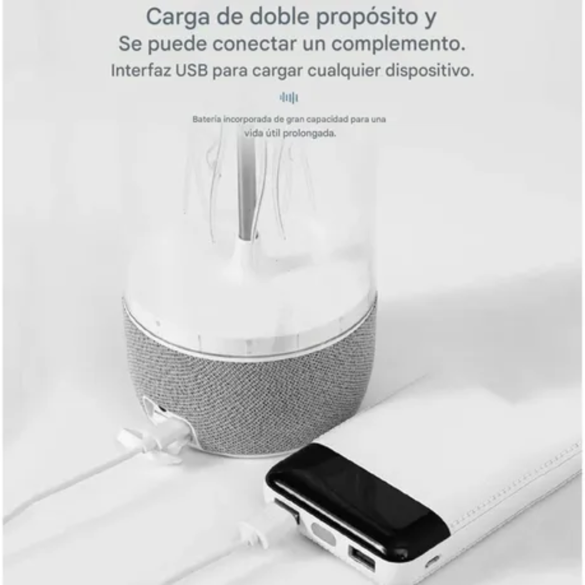 Miniatura 4 de Altavoz Con Forma Medusa Y Luz Colorida